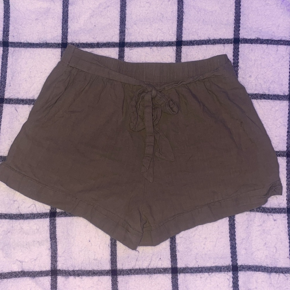 Green Summer Shorts